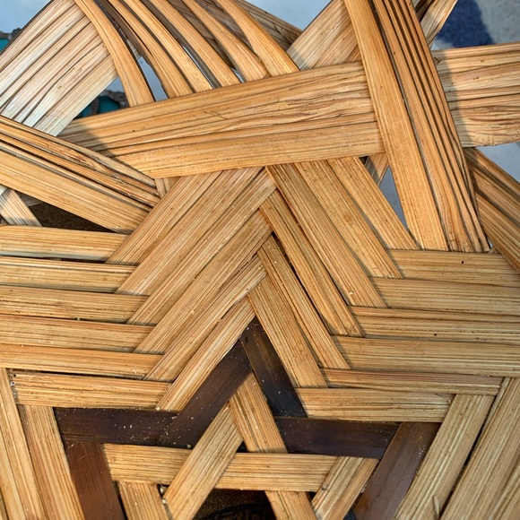 Vintage Handmade Wall Basket (B4) - Picture 7 of 7